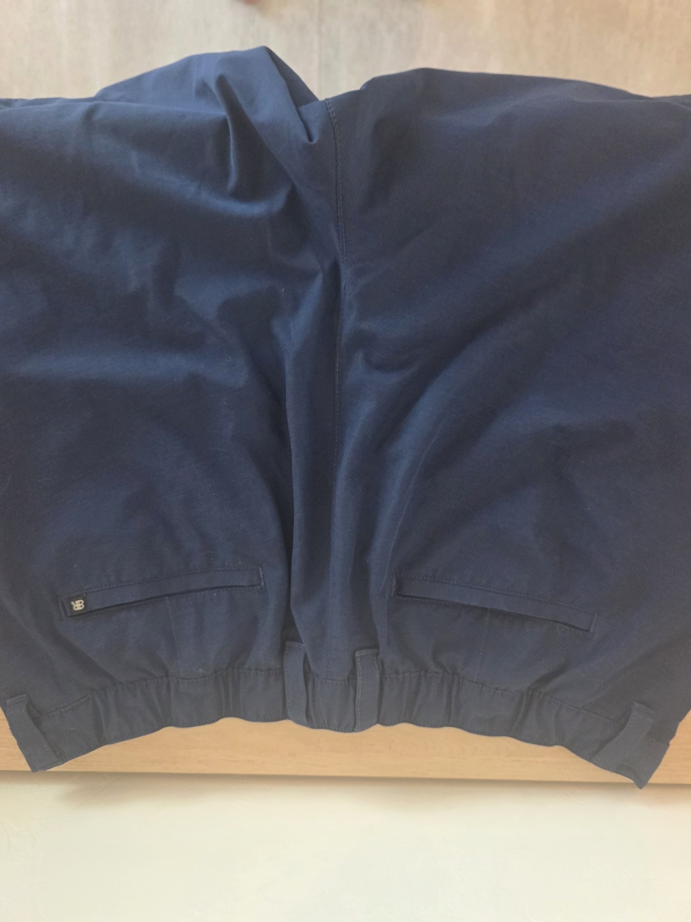 Banana Republic Dark Navy Elastic Waist Shorts